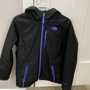 XL Kids North Face sweater jacket